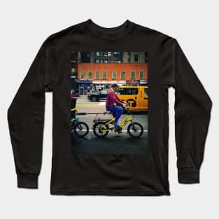 Canal Street Manhattan New York City Long Sleeve T-Shirt